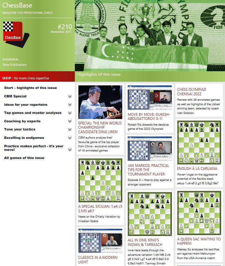 Chessbase 14 Update from Chessbase 13. Šachový obchod nejlepší šachové  programy, knihy a šachové hodiny