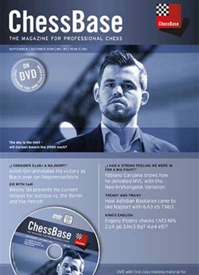 Obrázek ChessBase Magazine 191 DVD