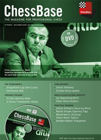 Obrázek ChessBase Magazine 186 DVD