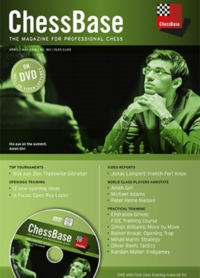 Obrázek ChessBase Magazine 183 DVD