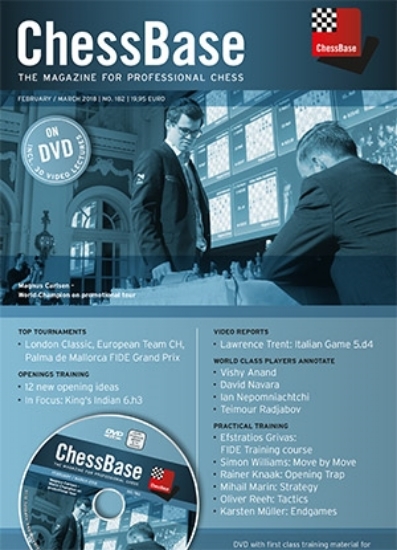 Obrázek ChessBase Magazine 182 DVD