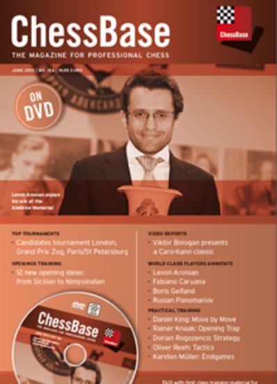 Obrázek ChessBase Magazine 154 DVD