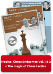 Obrázek Magic of Chess Tactics Vol. 1 a 2 + Magical Chess Endgames  (na DVD)